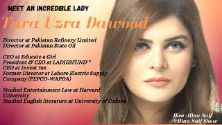 Interview of Tara Uzra Dawood with Hina Saif