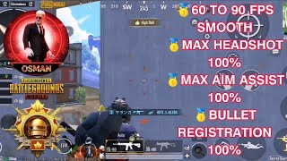 Pubg 3.6 new update lag fix config file 60 To 90fps max aim assist bullet tracking aim bot aim lock