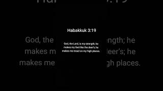 Habakkuk 3:19 #Bible #Christian #love #God #Jesus #christisking👑 #faith #Biblequote #Holy #kindness