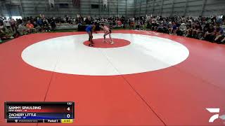 132 Lbs Quarters \u0026 1st Wb (16 Team) - Sammy Spaulding, New Jersey Vs Zachery Little, Tennessee 511