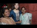 eisha singh with family mom dad and brother arrives at iskon temple when old lady meet her