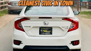 Isse Achi Civic Nahi Milegi! - Honda Civic 1.8 2018 Review - Cleanest in Town? - Price \u0026 Details