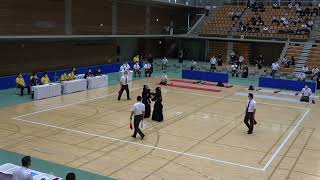 2021年IH 剣道 女子個人 一回戦 山根あかり 山口桜ケ丘(山口) vs 及川日菜子 秋田商(秋田)