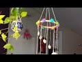 Seashell Windchime | Seashell Craft Ideas | Homemade Seashell Crafts | Home decorating ideas #shorts