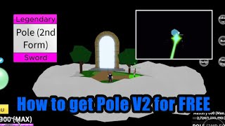 How to get Pole V2 without doing RAIDS (Second Sea) | Roblox Blox Fruits I Tutorial