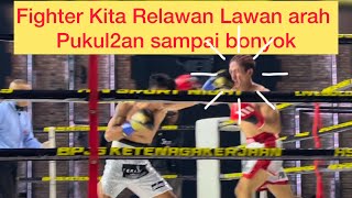 BakuPukul sampai Bonyok Relawan Lawan Arah || Panji Vs Werrian di HSN ( Hollywing Sport Night )