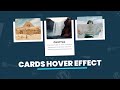 Elementor Card Slide-Down Animation On Hover | WordPress Elementor Pro Tutorial | Elementor Tricks