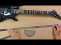 westone x390 pantera cb tribute guitar build guitar re design by hand.