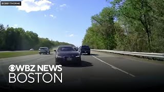 Caught on video: Terrifying wrong-way crash in Massachusetts