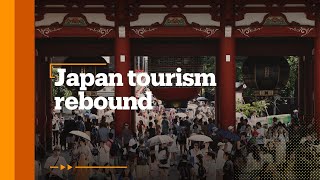 Japan sees tourism resurgence