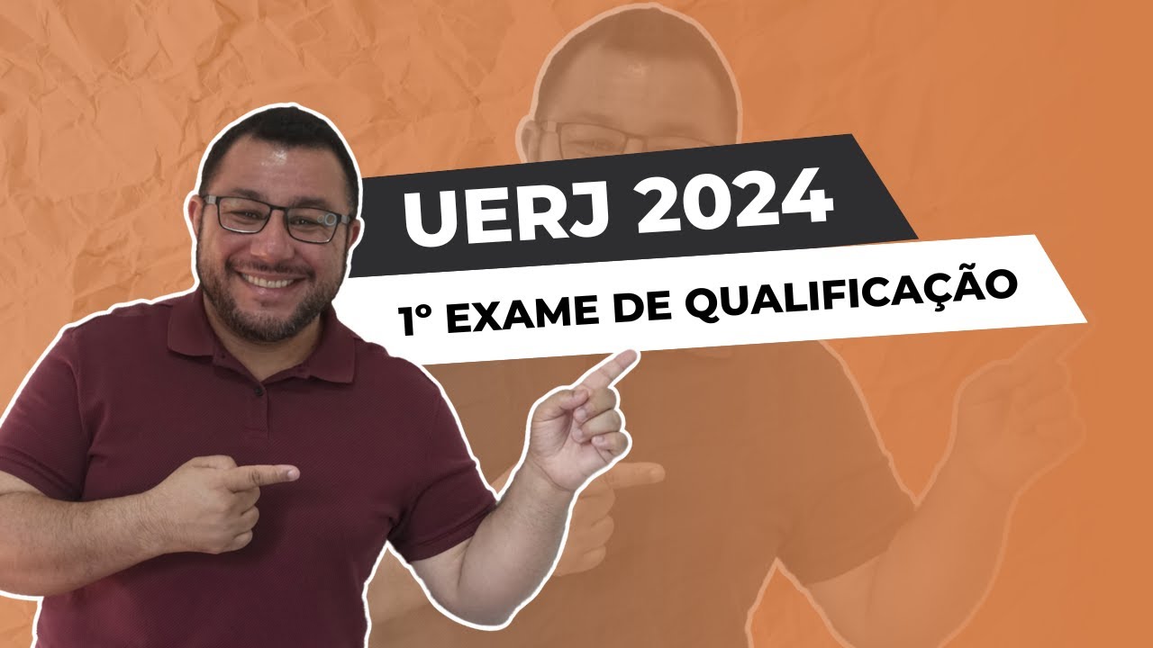 Resolução UERJ 2024 - 1º Exame De Qualificação | Química - YouTube