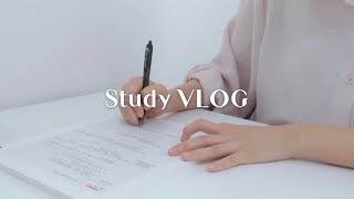 (Eng Sub) Study week in the Life | what makes the group project difficult for me is...