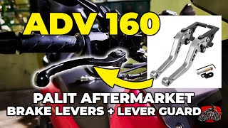 ADV 160 | Adjustable Brake Lever and SEC Lever Guard - SULIT NGA BA?