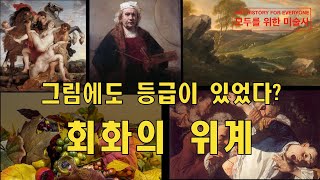 그림에도 등급이 있었다? 프랑스 왕립미술원과 회화의 위계