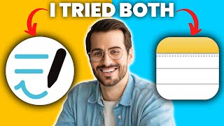 GoodNotes 6 vs Apple Notes | Which Note App Wins in 2025?