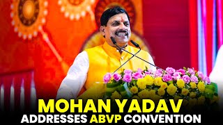 LIVE: Madhya Pradesh Chief Minister Mohan Yadav addresses ABVP convention in Guna I BJP