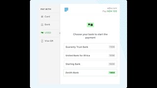 Have you tried Paystack's USSD payment?