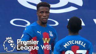 Wilfried Zaha volleys Crystal Palace into the lead v. Southampton | Premier League | NBC Sports