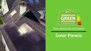 Solar panel PV FAQ guide for Irish Homes