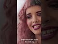 Melanie Martinez explaining on what happened when she dyed her hair when she was 16