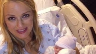 Watch: Brooke and Her Precious Newborn Daughter!