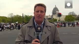 US anti-same sex marriage march in Washington | news
