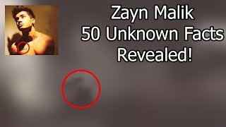 Zayn Malik Unknown Facts - 50 Facts About Zayn Malik