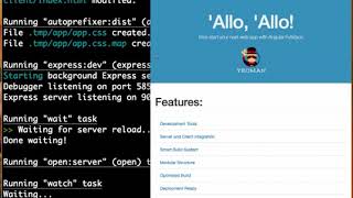 AngularJS Material UI and AngularJS Fullstack Tutorial redo