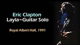 Eric Clapton   Layla Live at Royal Albert Hall, 1991