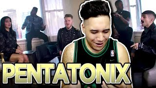 Pentatonix - New Rules x Are You That Somebody? REACTION!!! (Dua Lipa x Aaliyah)