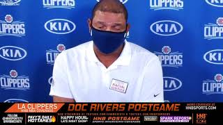 Doc Rivers postgame Kings vs LA Clippers 7.27.20