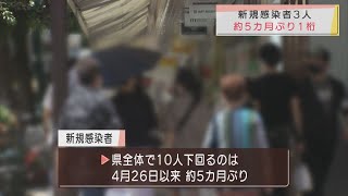 【新型コロナ】５か月ぶりに１桁　静岡県新規感染者は３人…静岡市２人、小山町１人