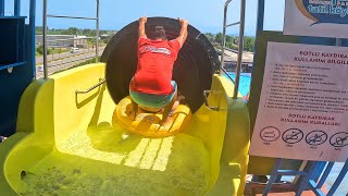 How to Go FASTER on a Water Slide at Sakarya Aquapark ☄️