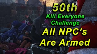 ALL NPC's HAVE GUNS in my 50th Kill Everyone Challenge - Hitman 3 (Isle of Sgáil, No HUD/Instinct)