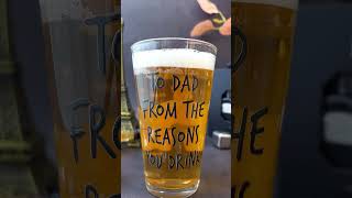 From The Reasons You Drink Father's Day Gift | Personalized Beer Glass