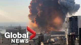Beirut explosion: Video shows new angle of the massive blast