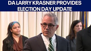 DA Larry Krasner provides Election Day update | FOX 29 News Philadelphia