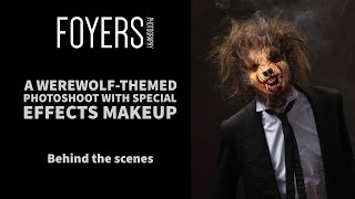 Behind-the-scenes: A Werewolf-Themed Photoshoot with Special Effects Makeup