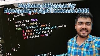 Maximum Difference by Remapping a Digit || Leetcode 2566 || Math || Greedy