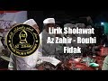 Az Zahir - Rouhi Fidak(Lirik Latin)