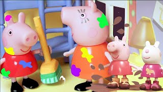 Peppa and George's Messy Muddy FootprintsPeppa Pig Toys | Peppa Pig Official | Family Kids Cartoon