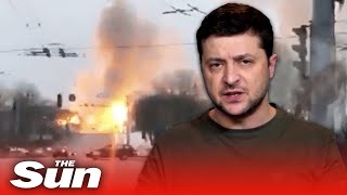 'Russia aims to erase us', Ukraine's Zelenskiy says on day 7 of war