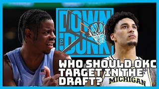 Who should the Thunder target in the NBA Draft?
