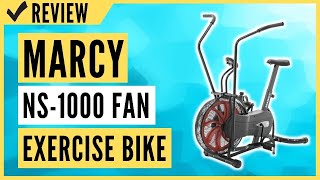 Marcy NS-1000 Fan Exercise Bike with Air Resistance System Review