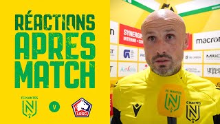 FC Nantes - LOSC : la réaction des joueurs