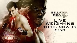 Weigh Ins | Bellator 146: Kato vs. Manhoef