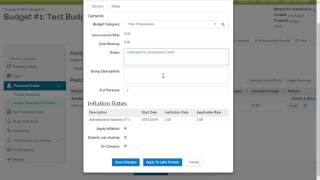 Budget Justification Walkthrough