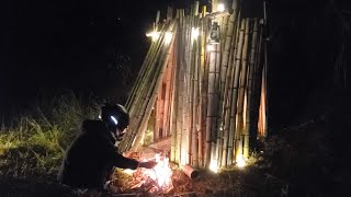 自分の山についに…小屋が完成した…！！！