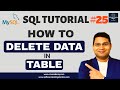 SQL Tutorial #25 - How to Delete Data in SQL Table