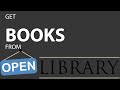 Use The Open Library API to Search Books